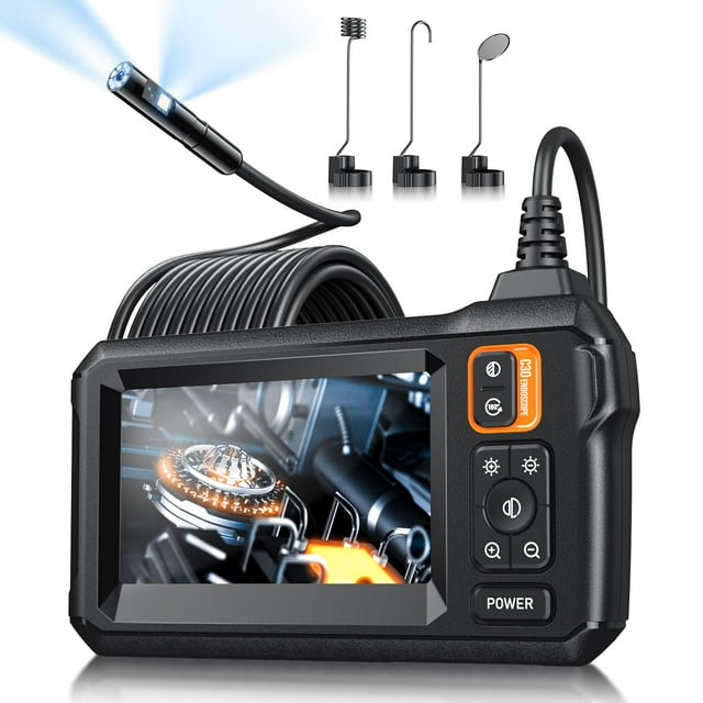 Cámara endoscópica MugEasy 1920P HD 8 LED 5 m IP67 impermeable