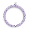 thumbnail image 4 of Purple Quartz | Silver | Gemstone Pebble Bracelet, 4 of 6