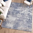 thumbnail image 6 of Addison Rugs Mayfield Premium Machine Washable Transitional Abstract Denim Rectangle Rug, 9' x 12', 6 of 6