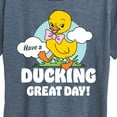 thumbnail image 3 of Instant Message - Ducking Great Day  - Women's Short Sleeve Graphic T-Shirt, 3 of 6