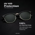 thumbnail image 2 of YIXIGGC Polarized Sunglasses for Men and Women Semi-Rimless Frame Driving Sun glasses UV Blocking DYF329-1500, 2 of 5