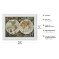 thumbnail image 2 of Double Hemisphere Route Map - TAI Airline - Vintage Airline Travel Poster by Luc-Marie Bayle c.1948 - Japanese Unryu Rice Paper Art Print (Unframed) 12 x 16 in, 2 of 4