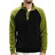 thumbnail image 2 of pstuiky camisas de manga larga para hombre, Blusa/camisa informal y moderna de color liso con cuello alto y botones para hombre. camisetas de hombre l, 2 of 9
