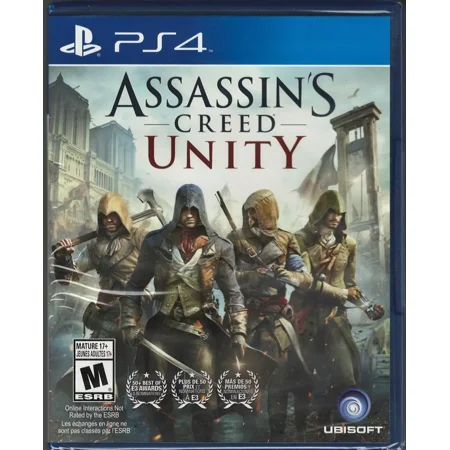Assassin''s Creed Unity (Trilingual) PS4 (Brand New Factory Sealed US Version) P