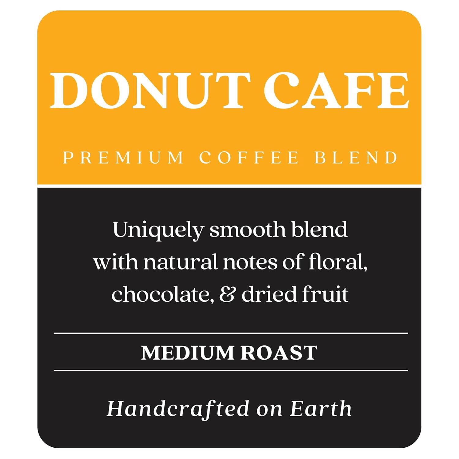 Copper Moon Single Serve Coffee Pods for Keurig K-Cup Brewers, Medium Roast, Donut Café Blend, 80 Count