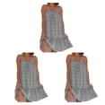 thumbnail image 4 of Vestido bohemio elegante Qarigey gris M, 4 of 6