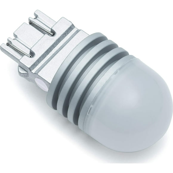 Kuryakyn 2887 Éclairage de Moto: Remplacement LED Ampoule pour le Type 3157 Applications à Deux Circuits, Blanc/blanc, Pack de 1