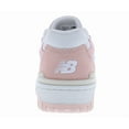 thumbnail image 3 of New Balance 550 GS Girls Shoes Size 7, Color: White/Pink, 3 of 5