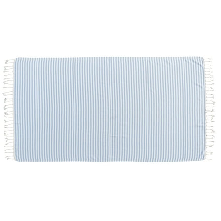 Kafthan, Calista Turkish Beach & Pool Towels, 100% Turkish Cotton, Soft, Blue, 35"x67"