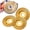 Slanted Surface*3, variant on 3PCS Angle Grinder Polishing Pad, 4" Heavy-Duty Tungsten Carbide Grinding Wheel, Multi-Style Angle Grinder Attachment for Wood Shaping, Carving and Bark Removal
