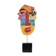 thumbnail image 4 of EIMELI Handcrafted Statues Resin Abstract Sculpture for Home Decor Modern，Human Face Ornament Creative Craft Desktop Decor Figurine Sculpture, 4 of 10