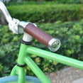 thumbnail image 6 of Upanbike Mountain Bike Grips Lock on Synthetic Leather Bicycle Handlebar Grips Coffee, 6 of 7