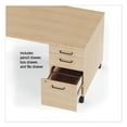thumbnail image 6 of Staples Union & Scale Essentials 60" Single Pedestal Desk Natural (UN60419) UN60419-CC, 6 of 6