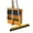 Orange, variant on Stand up Dustpan with 180 Degree Rotating Self Cleaning Brush Head Hair Removal Angled Design for Home Floor Cleaning