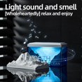 thumbnail image 5 of Glacier Night Light Wireless Speaker with Aromas Stylish Stereo Surround Bass Music Box Gift for Birthday, 5 of 5