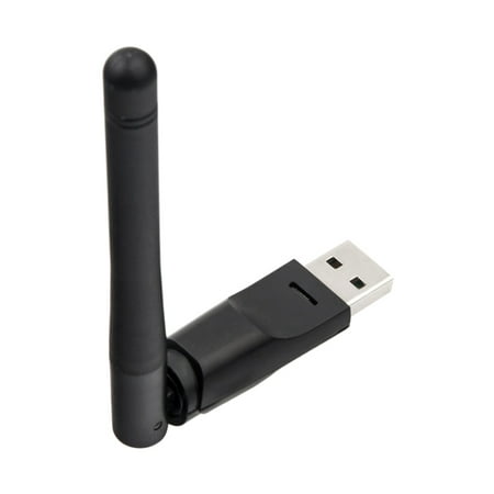 AngelCity Adjustable Mini USB High Gain Network Dongle Wireless Smart 2.4Ghz 150Mbps Wifi (Best High Gain Wireless Adapter)