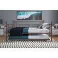 thumbnail image 5 of DHP Manila Metal Daybed and Trundle, Twin/Twin Size, Bronze, 5 of 22
