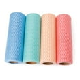 thumbnail image 3 of JANGSLNG 50Sheets/Roll Disposable Non-woven Fabric Dishcloth Kitchen Cleaning Towels Rags, 3 of 7