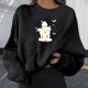 thumbnail image 2 of Sudaderas con capucha estampadas de manga larga informales para mujer a la moda de Halloween Fridja hj3312, 2 of 5