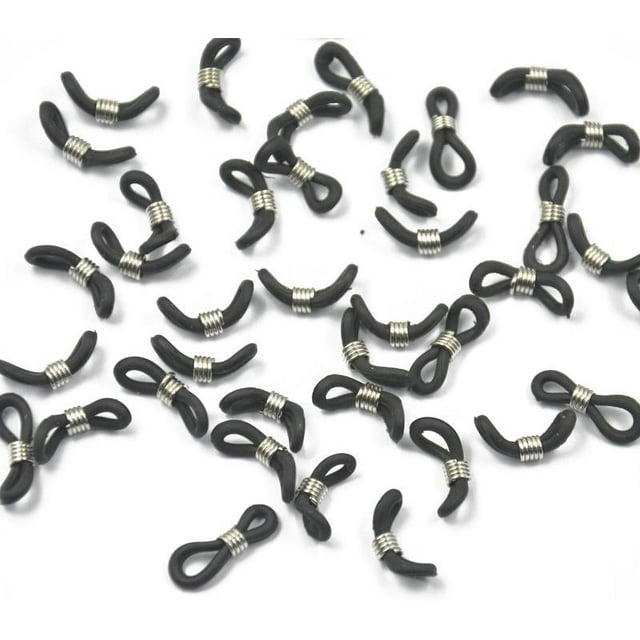 Titulares de gafas perfecl paquete de 25 extremos de soporte de cadena de Goma