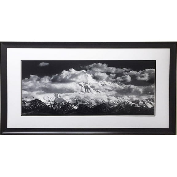 Ansel Adams "Mount McKinley Range" NEWLY CUSTOM FRAMED lithograph Generic
