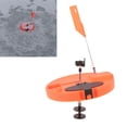 thumbnail image 5 of YAHHU Portable Ice Fishing Tip‑Up Platform with Stainless Steel Spindle, Anti‑Freeze PT Nylon, EVA Float, Bright Orange‑Red Flag – Ideal Winter Fishing Accessory, 5 of 7