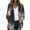 Black, variant on Womens Tops Cardigan Women's Floral Print Puff Sleeve Kimono Cardigan Loose Chiffon Cover Up Casual Blouse Tops
