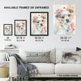 thumbnail image 3 of Artery8 Dog Lover Watercolour Portrait Pink Light Pastel Living Room Unframed Wall Art Print Poster Home Decor Premium, 3 of 5