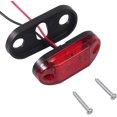 thumbnail image 3 of 4x4LED Luces laterales Luz delantera trasera Luces de liquidación Luces de posición LED impermeables 12V 24V Universal para remolque Furgoneta Caravana Camión Autobús-Rojo, 3 of 4