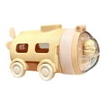 thumbnail image 1 of Huanglei Bus Shaped Portable Water Cup With Shoulder Strap Cute Bus Shaped Water Bottle Detachable Cup With Straw 360 ° Leak Proof And Drop Proof Water Bottle, 1 of 8