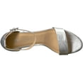 thumbnail image 5 of CL by Chinese Laundry Womens Jody Heeled Sandal 6 Light Silver, 5 of 7