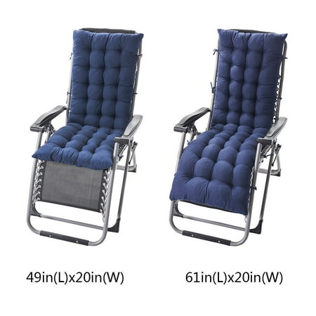 

61 49 Chaise Lounger Cushion Pad Lounge Rocking Recliner Chair Sofa Mat