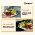 thumbnail image 6 of Katbite 10-inch Disposable Paper Plates, Compostable, 100 Count, 6 of 10