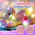 thumbnail image 4 of Glow Guards 18" Light up Musical Rainbow Unicorn Stuffed Animal,Glitter Sequins Unicorn Plush Toy,Children's Day Birthday Holiday for Girls Toddlers, 4 of 7