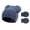 Bleu Marine, variante sur 1 Ensemble Bonnet Mitaines Bébé Oreilles Doubles Extensible Plus Épais Doux Confortable Garder au Chaud Couleur Unie Automne Hiver Nourrisson Garçons Filles Bonnet Gants pour Extérieur