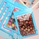 thumbnail image 3 of 200 Piezas Bolsas HolográFicas Resellables, Bolsa de Mylar Una Prueba de Olores con Ventana Transparente para Almacenamiento de Alimentos Recuerdo de Fiesta Negocios, 3 of 6