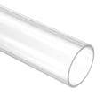 thumbnail image 3 of Uxcell Rigid Round Clear Tubing 44mm(1 3/4") ID x 50mm(2") OD x 0.5Ft(150mm) Length Plastic Tube, 3 of 6