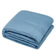thumbnail image 5 of Gymax 15 lbs 48'' x 72'' Weighted Blanket w/ Bamboo Fabric Cover Blue, 5 of 7