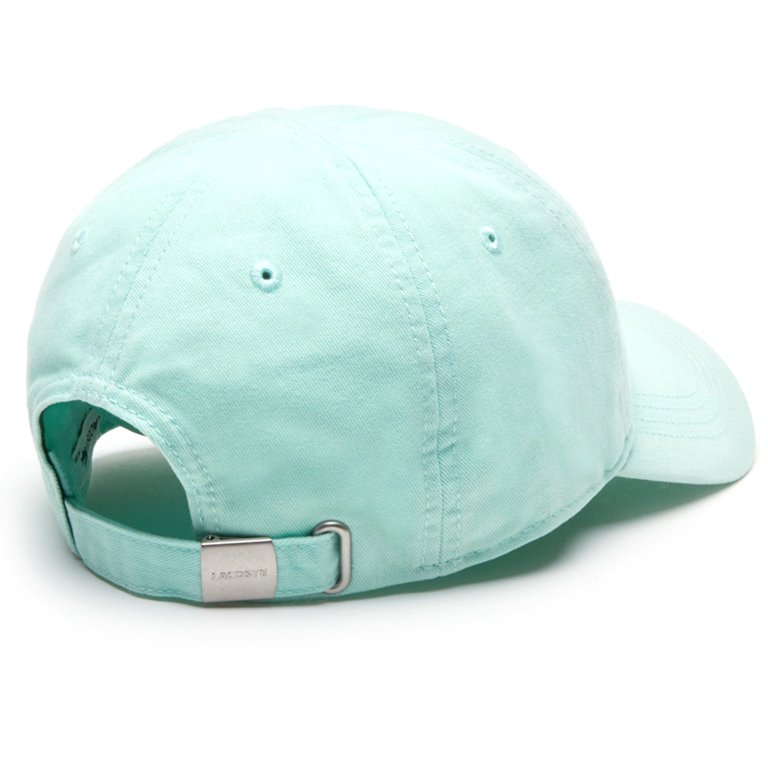 Lacoste Light Green Baseball Cap Unisex Crocodile Badge Cotton Twill Cap - Caps & Hats - New  main image 3