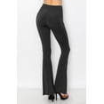 thumbnail image 4 of ALWAYS Women's Leg Flare Bell Bottom Soft Stretchy Pants BLACK S, 4 of 7
