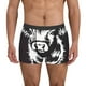 thumbnail image 1 of Balery Floral Cow Silhouette Calzoncillos bóxer para hombre, ropa interior de algodón suave y transpirable con cinturilla de nailon-Large, 1 of 5