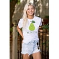 thumbnail image 3 of Cute Kawaii Perfect Pear Matching Set Plus Size Crewneck Graphic Tee Shirt Brisco Brands 2X, 3 of 5