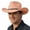 Bronze, variant on Classic Western Cowboy Hat for Everyday Outdoor Leisure and Country Style Accessories, Beige