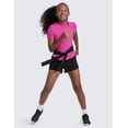 thumbnail image 4 of CRZ YOGA Girls Cloudweight Short Sleeve Athletic T Shirts Active Sports Casual Tees Side Slit Kids Teen, 4 of 6