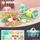 thumbnail image 1 of Utensilios de cocina para niños, juguetes educativos, juego de simulación, corte, juego de comida en miniatura, olla, sartén, regalo para niños, 1 of 3