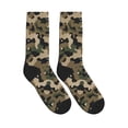 thumbnail image 4 of Athletic Socks Atr Camouflage Pattern Sport Running Calf Socks Crew Socks for Men Women, 4 of 7