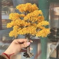 thumbnail image 2 of Autumn Wire Tree Model with Base Orange Yellow DIY Diorama Miniature Military Scenery Landscape Decoration Craft Supply, 2 of 8