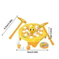 thumbnail image 3 of Yellow Ice Breaker Trap Game Penguin Save Board Toy Family Educational Interactive Play For Kids Skill Building Fun Ages 4 8 Duck Design, 3 of 8