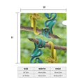 thumbnail image 4 of Wukai Blue Viper And Yellow Viper Snake Mailbox Covers for Garden Outdoor Decor,Waterproof Post Box Cover 21x18 in& 25.5x21 in-21x18 in, 4 of 8