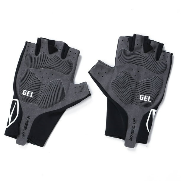 Cycling Gloves, Half Finger Mountain Bike Gloves Road Anti Slip Shock